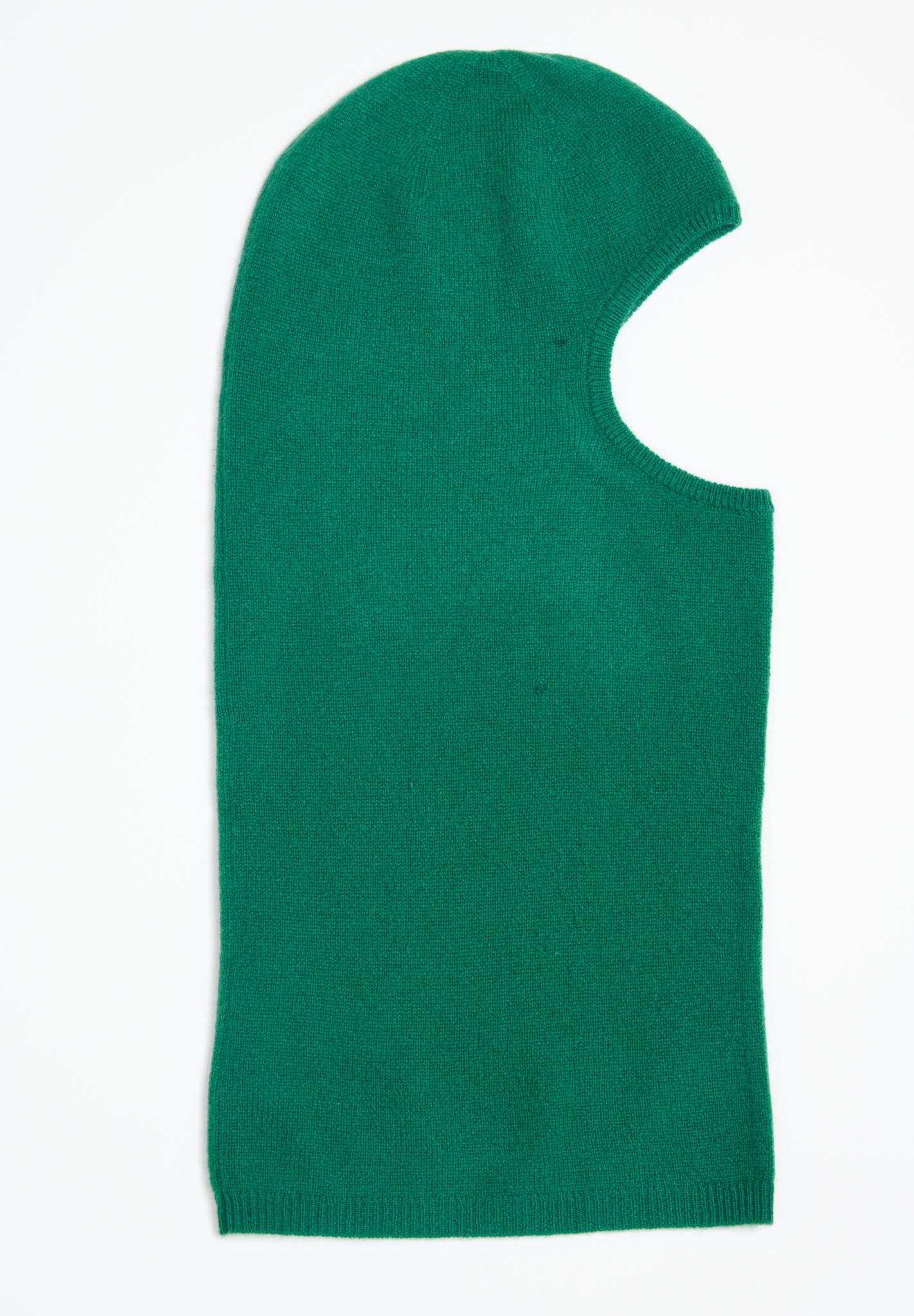 UNI 9 Emerald green cashmere balaclava