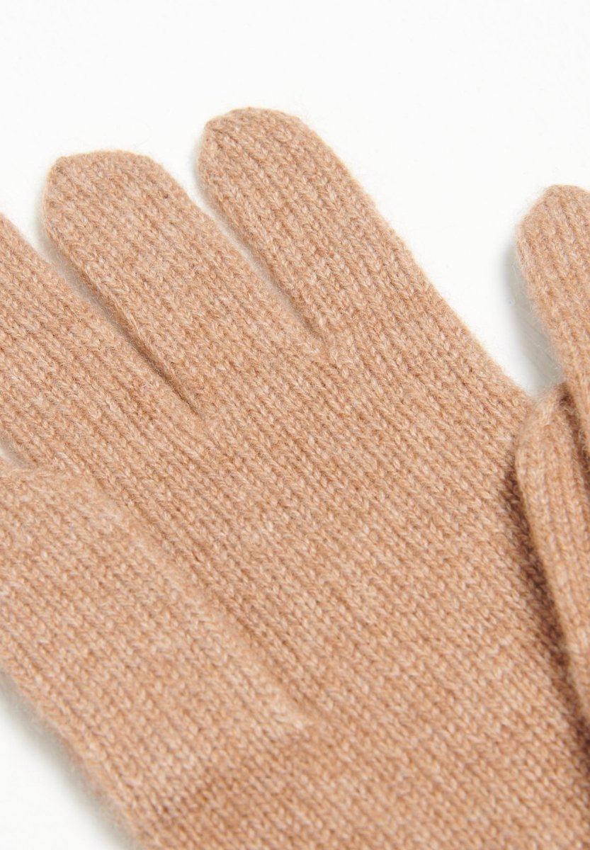 Gants en cachemire 4 fils camel - Studio cashmere8