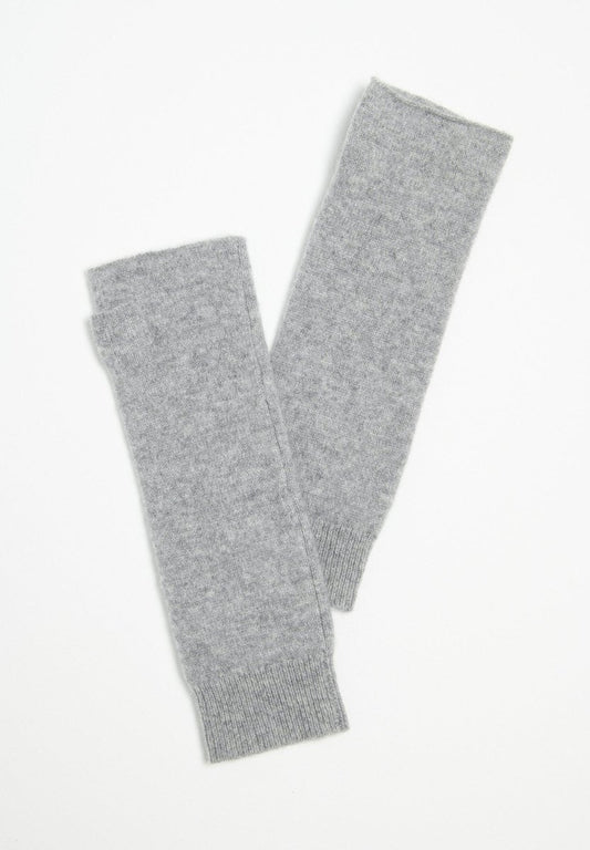 Mitaines en cachemire gris clair - Studio cashmere8