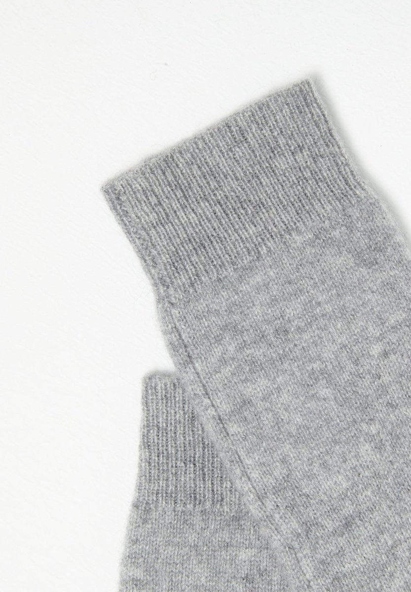 Mitaines en cachemire gris clair - Studio cashmere8